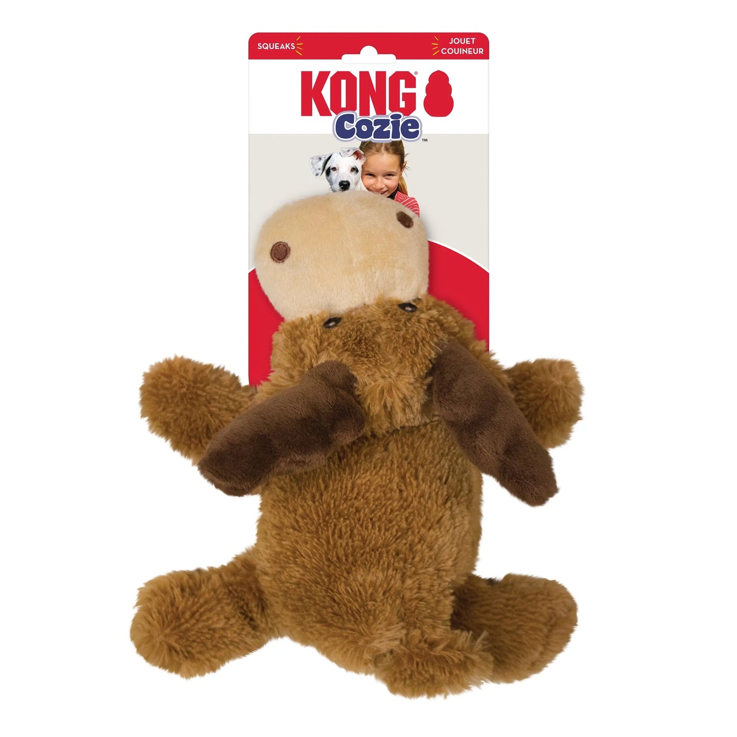 ® Cozie™ Marvin the Moose Dog Toy, XL